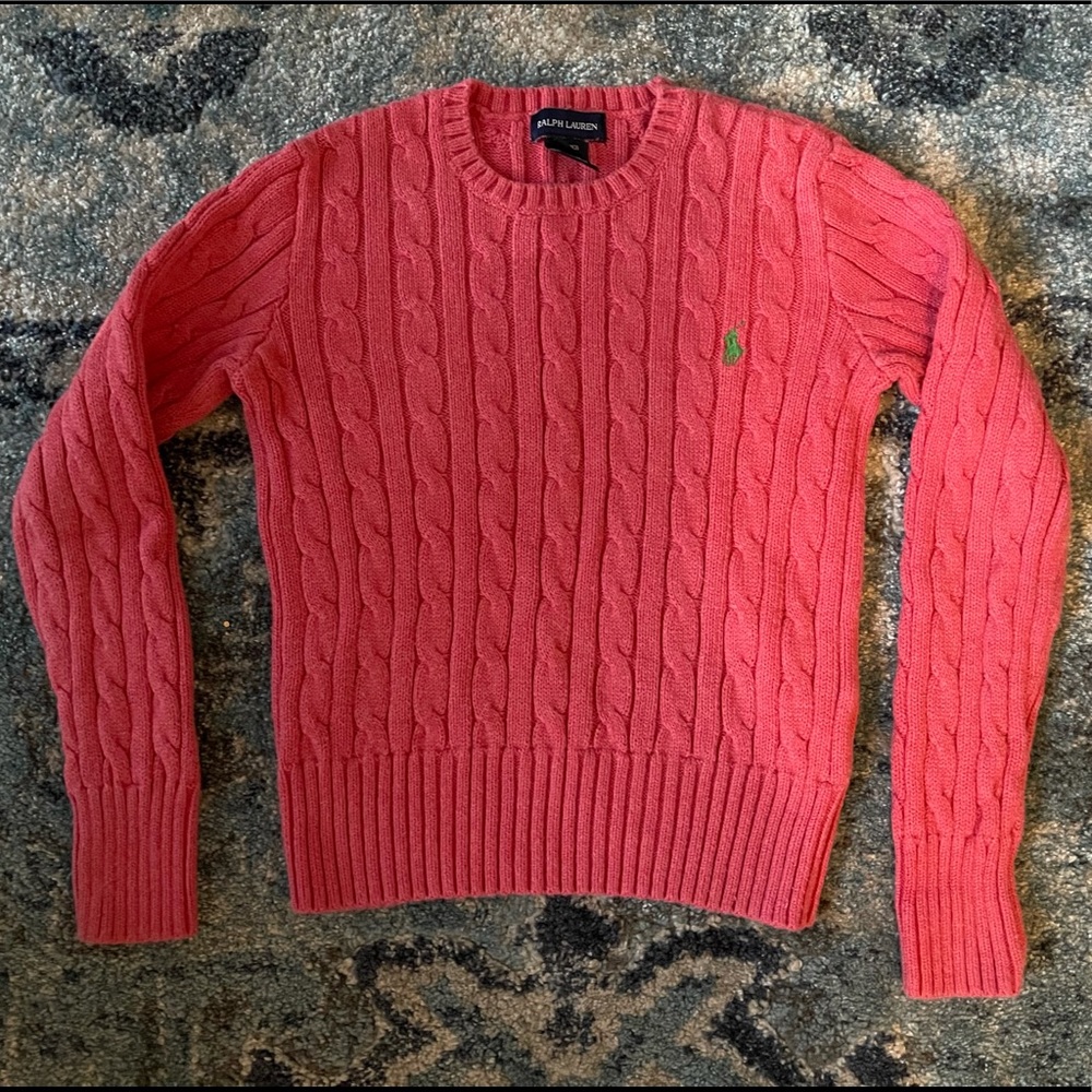 Ralph Lauren polo sweater. Size 8/10